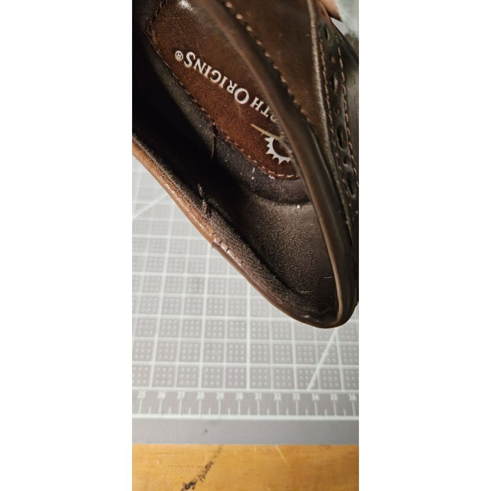 Earth Origins MARLA 2 Heeled Loafers Womens Size‎ 9M Brown Leather - Picture 7 of 11